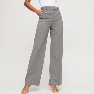 Babaton sadiki pants houndstooth print